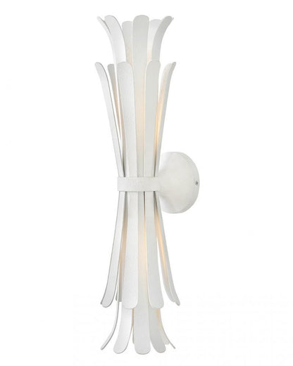 Hinkley Reina Large Two Light Sconce Textured Plaster