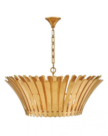 Hinkley Reina Medium Tapered Chandelier Distressed Brass