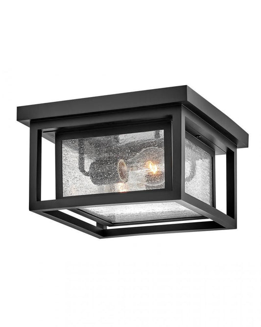 Hinkley Republic Medium Flush Mount Black