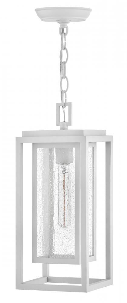 Hinkley Republic Medium Hanging Lantern Textured White