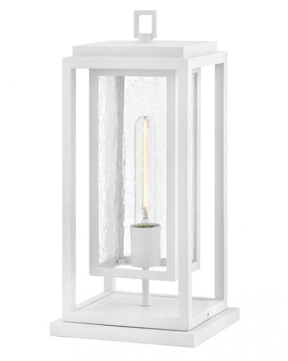 Hinkley Republic Medium Pier Mount Lantern Textured White