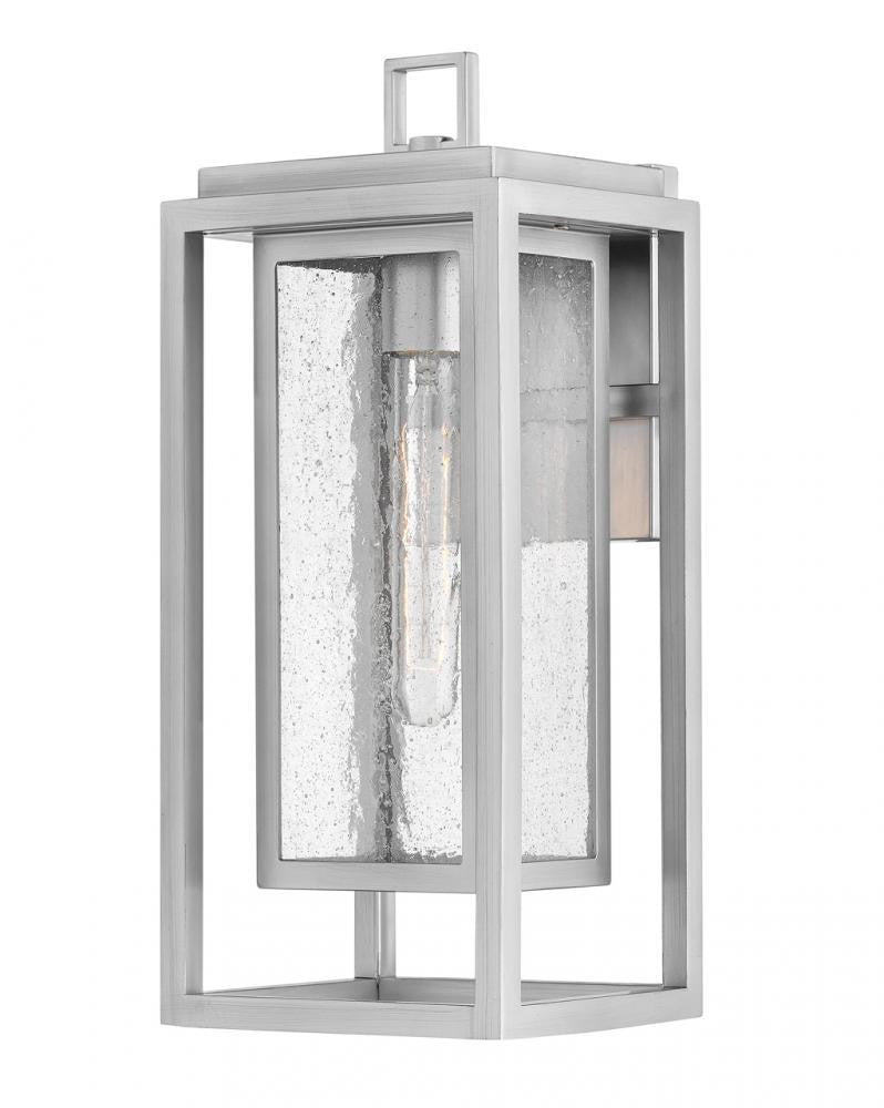 Hinkley Republic Medium Wall Mount Lantern 12V, 1-Light, LED, Silver, 7"W (1004SI-LV 9Q7JV)