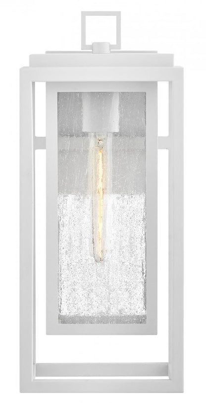 Hinkley Republic Medium Wall Mount Lantern Textured White 7.0"W x 16.0"H x 6.75"L