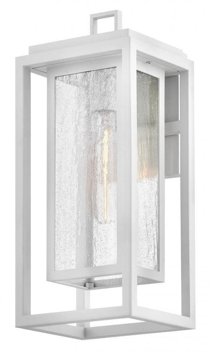 Hinkley Republic Medium Wall Mount Lantern Textured White 7.0"W x 16.0"H x 6.75"L
