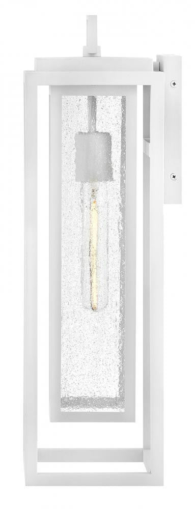 Hinkley Republic Medium Wall Mount Lantern Textured White 7.0"W x 20.0"H x 6.75"L