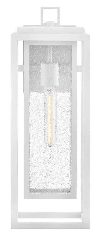 Hinkley Republic Large Wall Mount Lantern Textured White