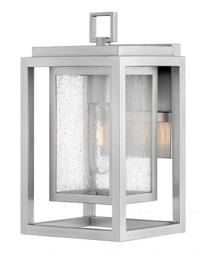 Hinkley Republic LED Outdoor Wall Lantern Satin Nickel, Nickel