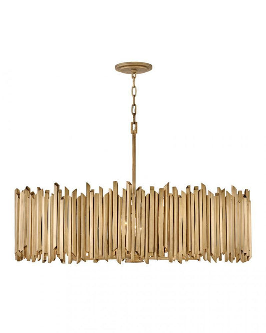 Hinkley Roca Medium Single Tier Pendant Burnished Gold