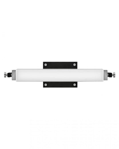 Hinkley Rollins Bathroom Wall Sconce Steel, Black, Chrome