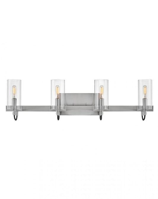 Hinkley Ryden Four Light Vanity Brushed Nickel