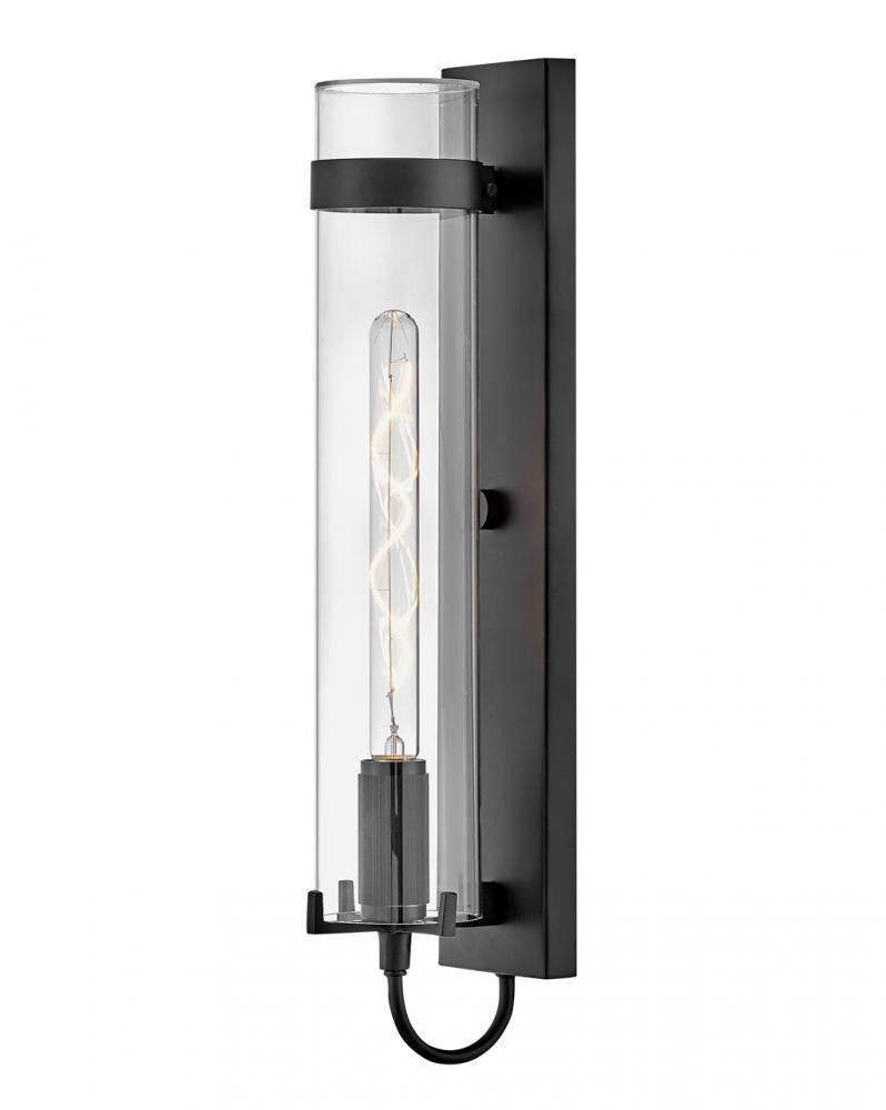 Hinkley Ryden Large Wall Mount Lantern Black