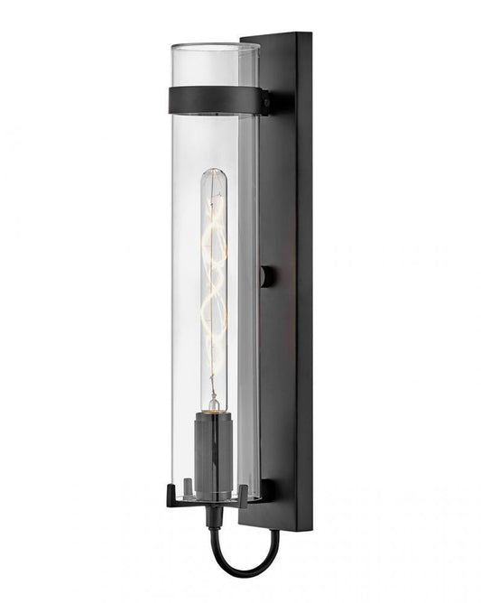 Hinkley Ryden Large Wall Mount Lantern Black
