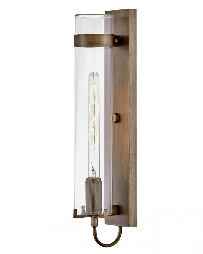 Hinkley Ryden Large Wall Mount Lantern Burnished Bronze