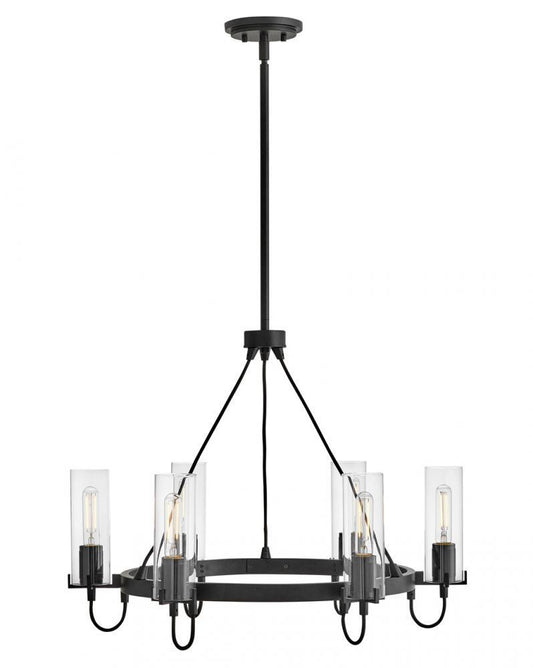 Hinkley Ryden Medium Chandelier Black