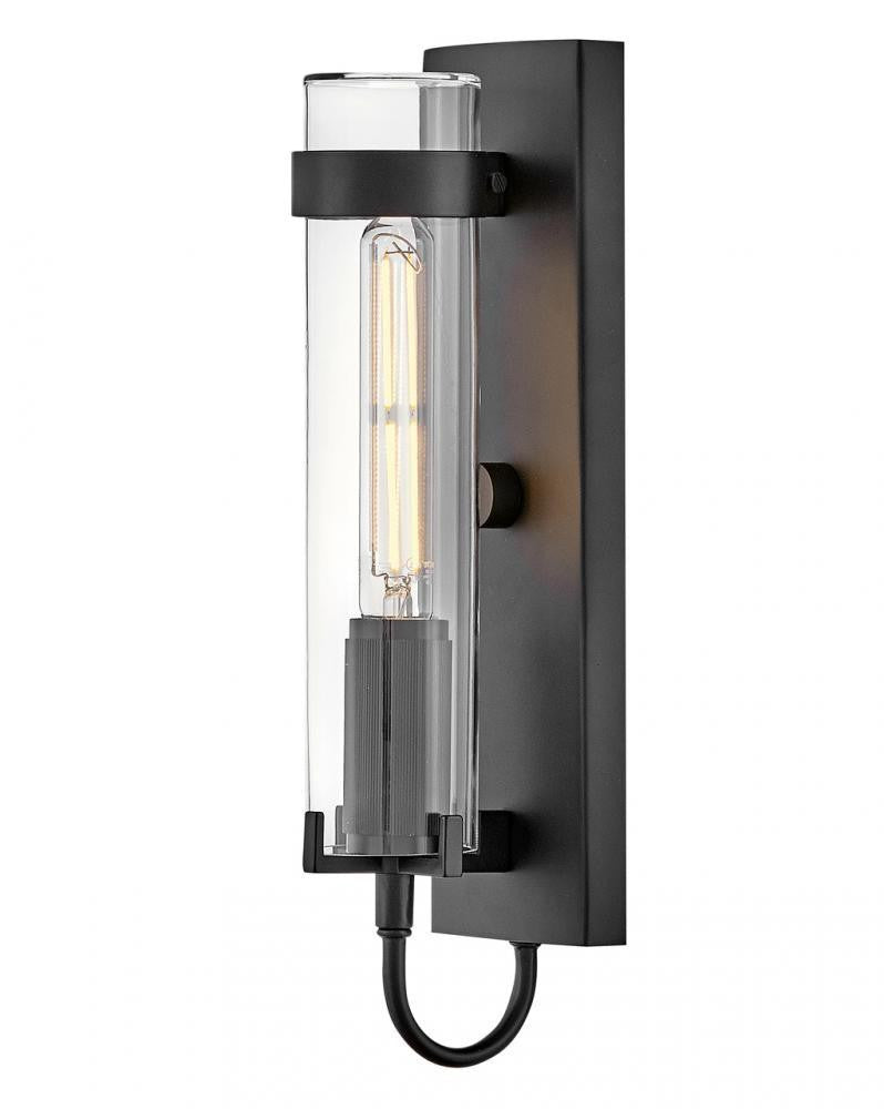 Hinkley Ryden Medium Wall Mount Lantern Black