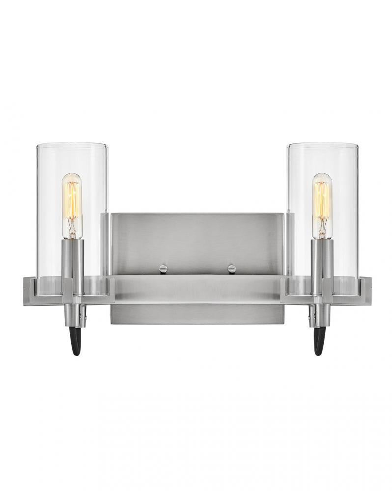 Hinkley Ryden Two Light Vanity Brushed Nickel