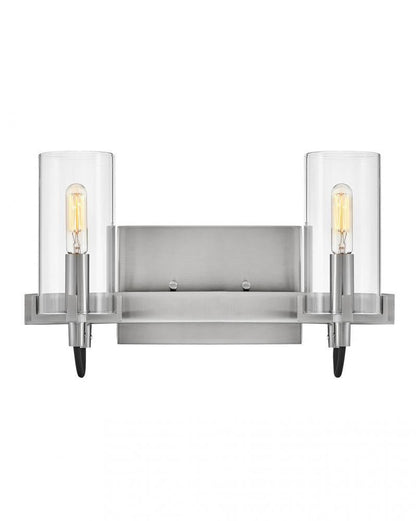 Hinkley Ryden Two Light Vanity Brushed Nickel