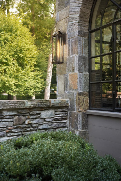 Hinkley Sag Harbor Outdoor Wall Lantern, LED, Dark Bronze, Light Bronze, 21.25"H (2845BU-LL 9Q9G9)