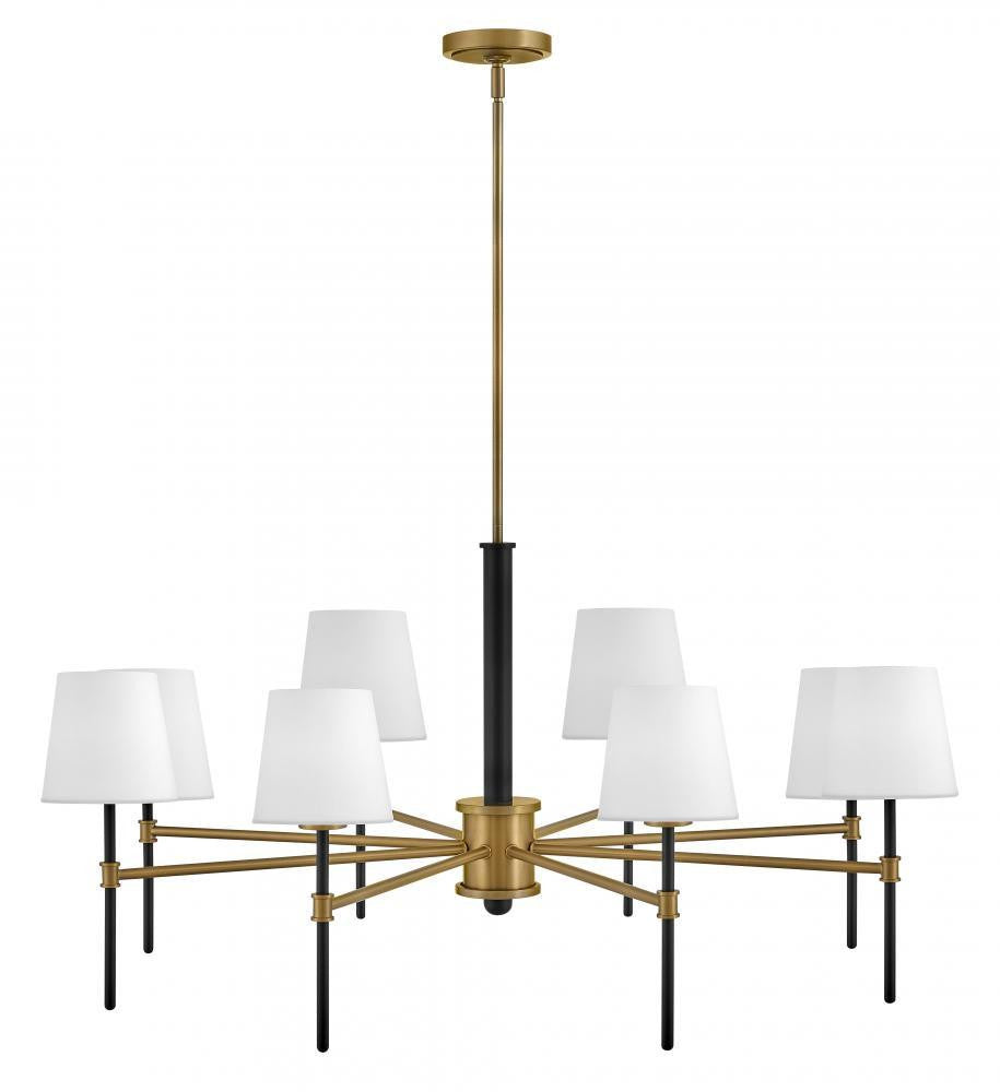 Hinkley Saunders Large Chandelier Black