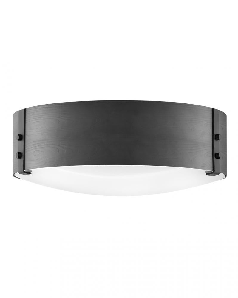 Hinkley Sawyer Medium Flush Mount Black