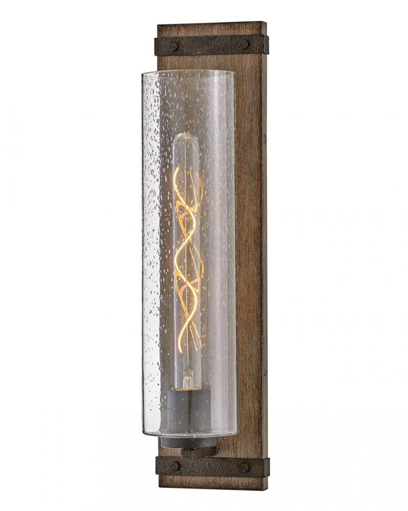 Hinkley Sawyer Single Light Bath Wall Sconce Sequoia