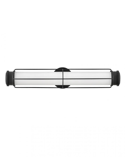 Hinkley Saylor Bathroom Wall Sconce Black, Steel