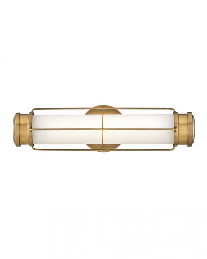 Hinkley Saylor Bathroom Wall Sconce Brass, Steel, Heritage Brass