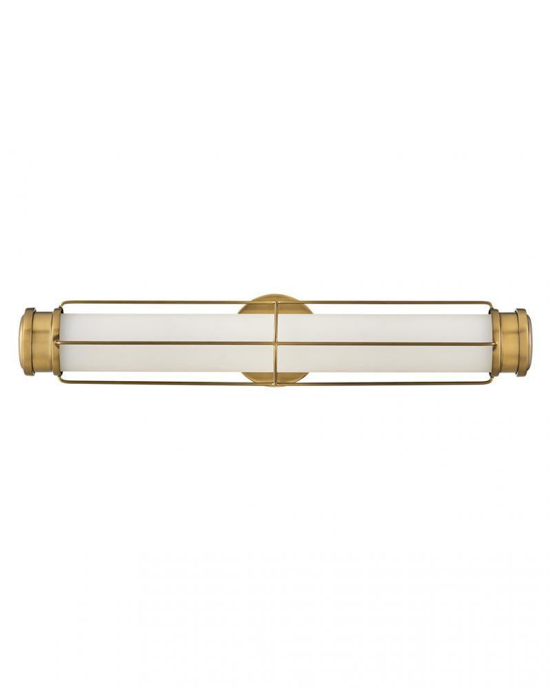 Hinkley Saylor Bathroom Wall Sconce Brass, Steel, Heritage Brass