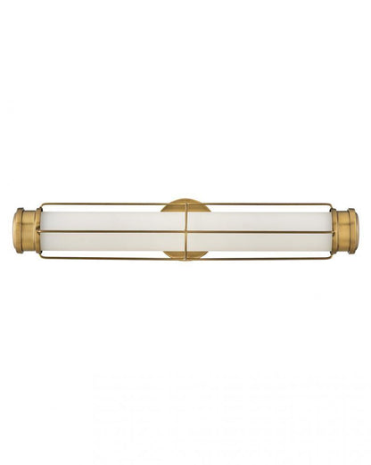 Hinkley Saylor Bathroom Wall Sconce Brass, Steel, Heritage Brass