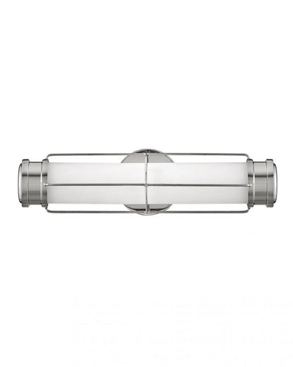 Hinkley Saylor Bathroom Wall Sconce Nickel, Steel, Polished Nickel