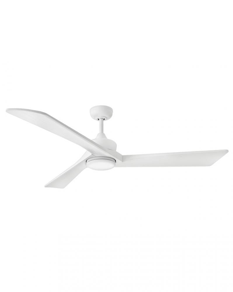 Hinkley Sculpt 60" LED Smart Fan Weathered Wood