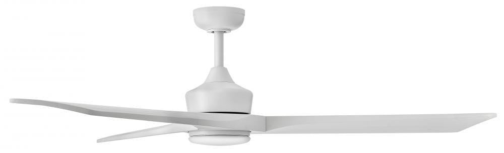 Hinkley Sculpt 60" LED Smart Fan Weathered Wood