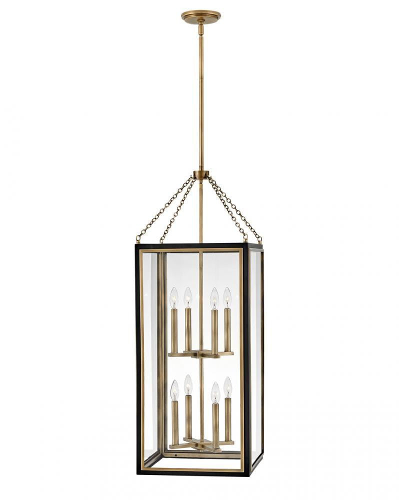 Hinkley Shaw Candle Chandelier Black, Steel