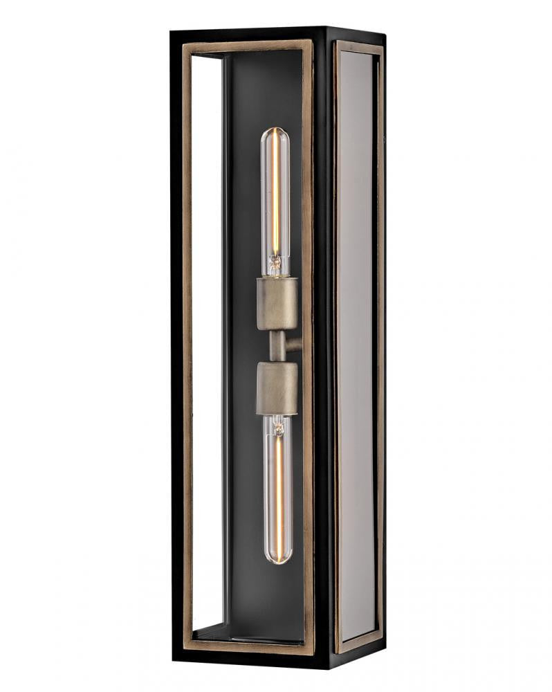 Hinkley Shaw Large Wall Mount Lantern Black