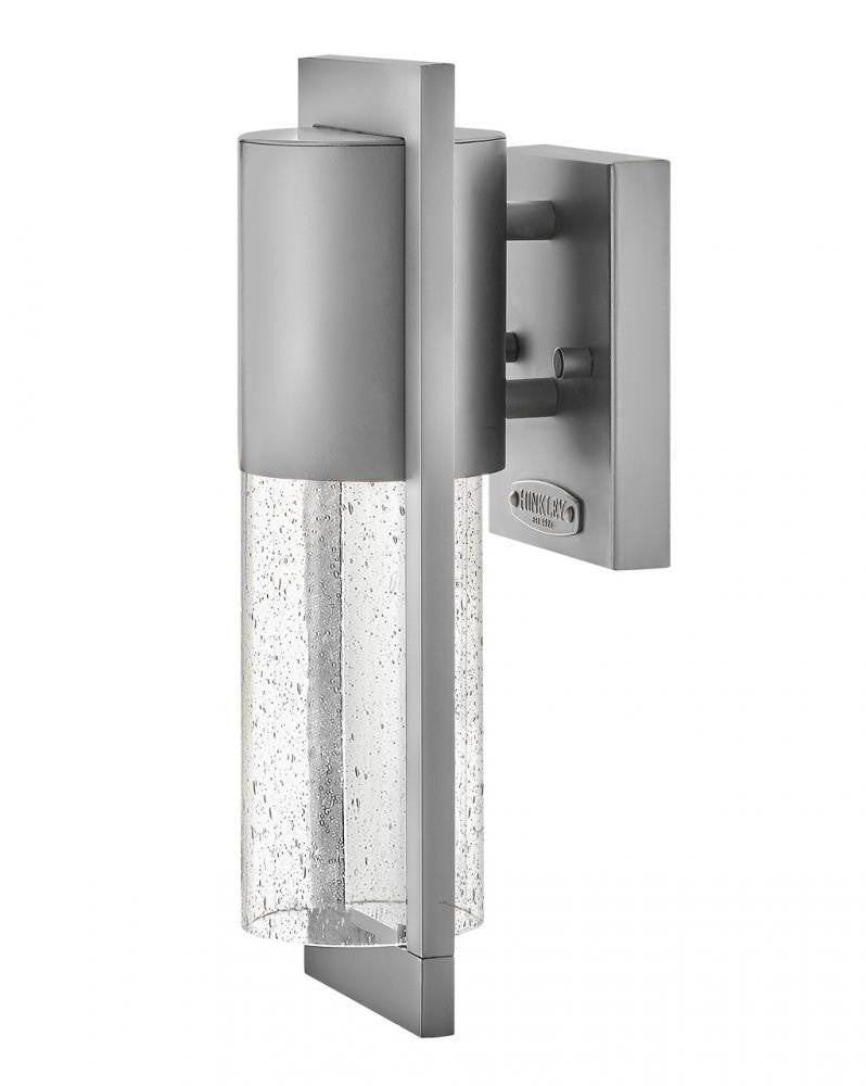 Hinkley Shelter Extra Small Wall Mount Lantern Hematite