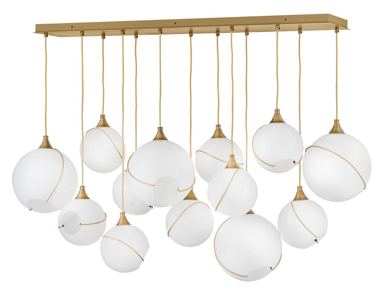 Hinkley Skye Large Thirteen Light Linear