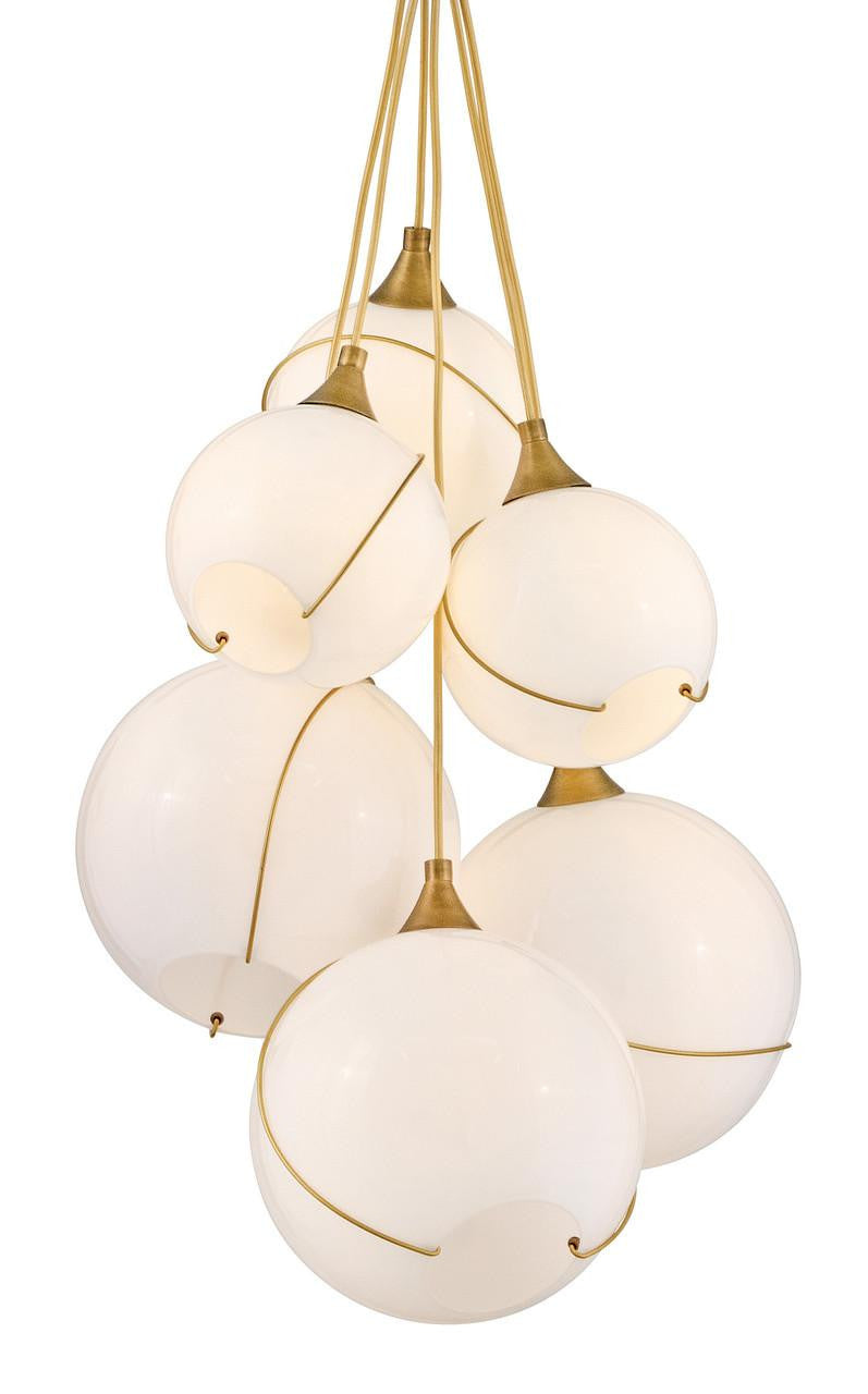 Hinkley Skye Medium Six Light Multi Tier Chandelier