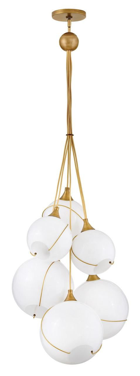Hinkley Skye Medium Six Light Multi Tier Chandelier