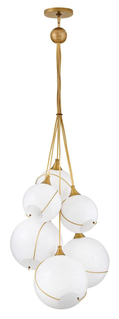Hinkley Skye Medium Six Light Multi Tier Chandelier