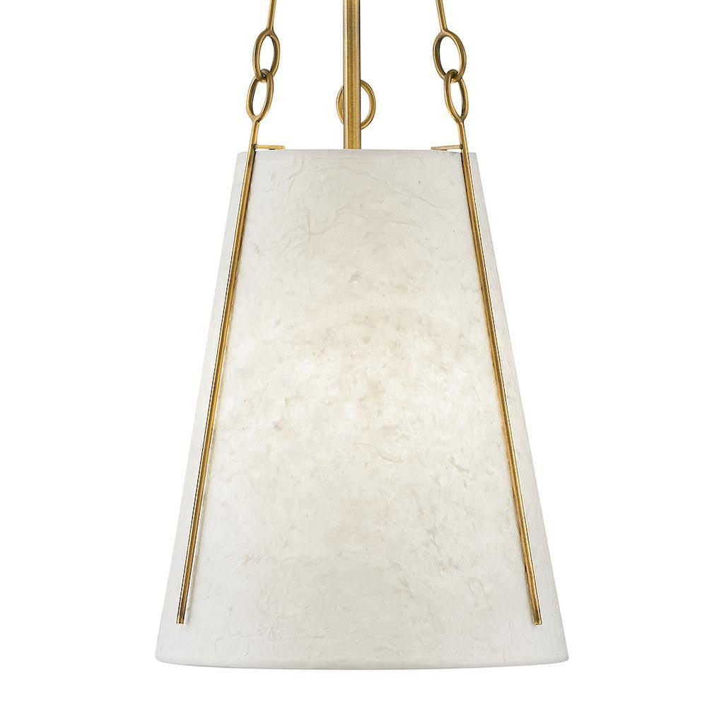 Hinkley Slim Small Pendant Lacquered Dark Brass