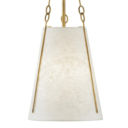 Hinkley Slim Small Pendant Lacquered Dark Brass