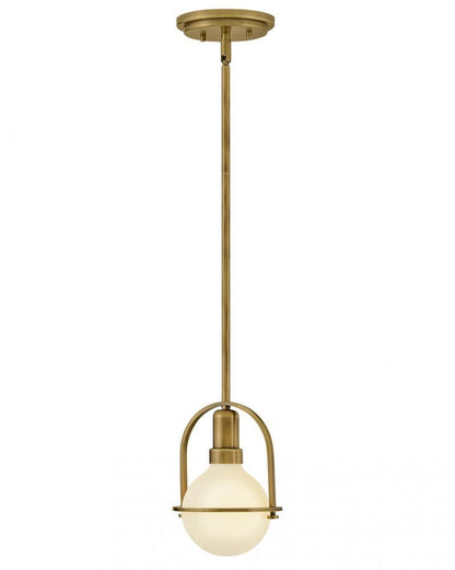 Hinkley Somerset Extra Small Convertible Semi-Flush Moun Heritage Brass
