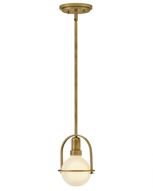 Hinkley Somerset Extra Small Convertible Semi-Flush Moun Heritage Brass