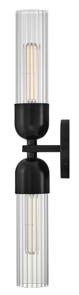 Hinkley Soren Large Sconce Black