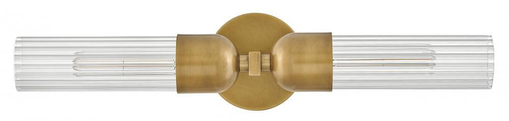 Hinkley Soren Large Sconce Heritage Brass