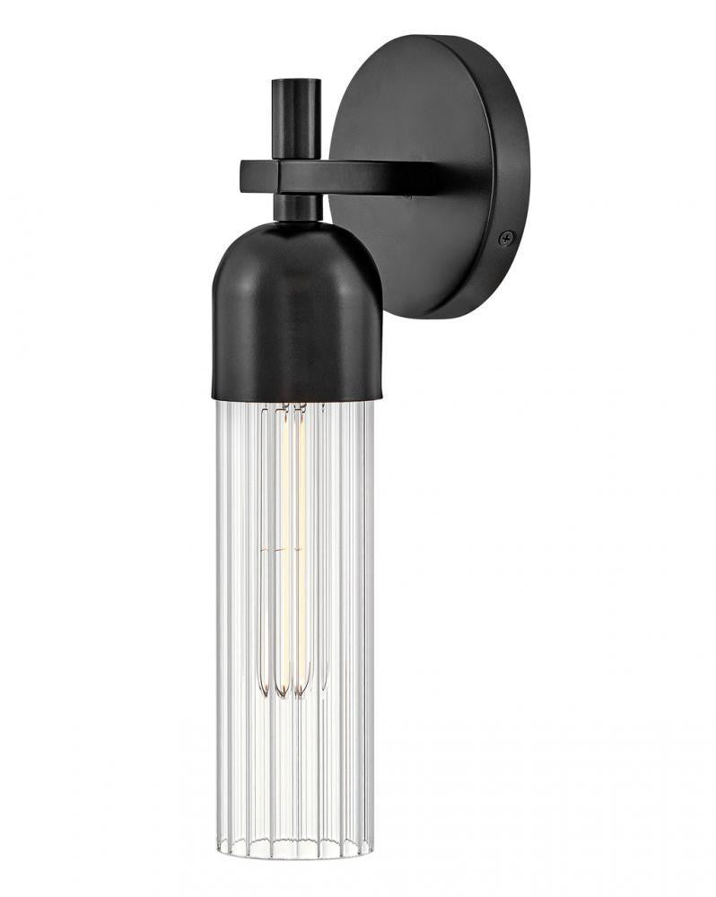 Hinkley Soren Medium Sconce Black