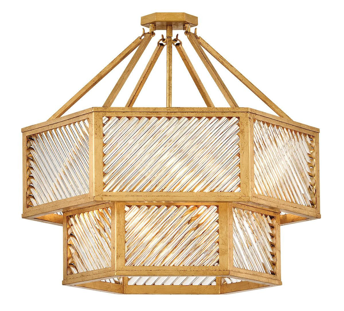 Hinkley Sura Medium Convertible Chandelier