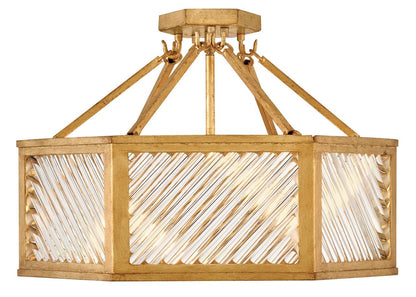 Hinkley Sura Medium Semi-Flush Mount