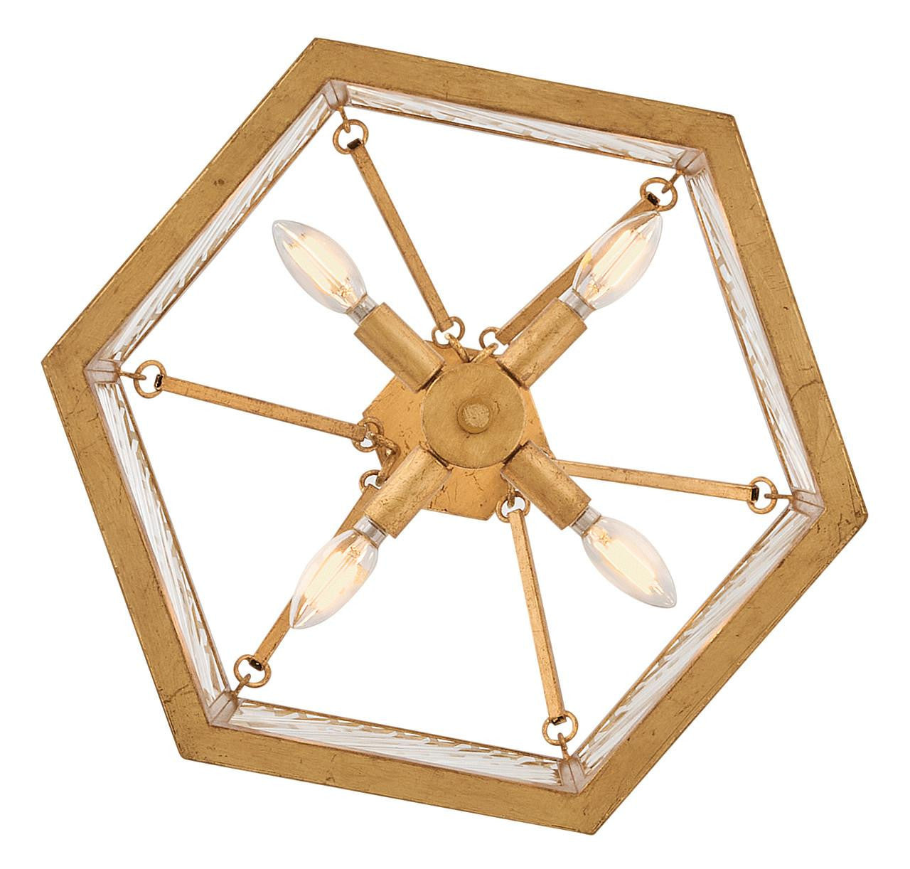 Hinkley Sura Medium Semi-Flush Mount