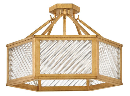 Hinkley Sura Medium Semi-Flush Mount